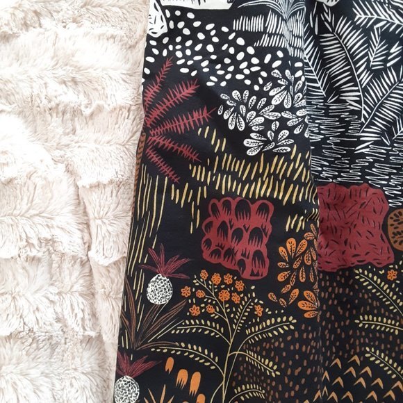 Sandra Cunningham Designs Women's Black and Brown Multicolor Skirt - Picture 9 of 10